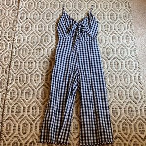 Gingham Jumpsuit